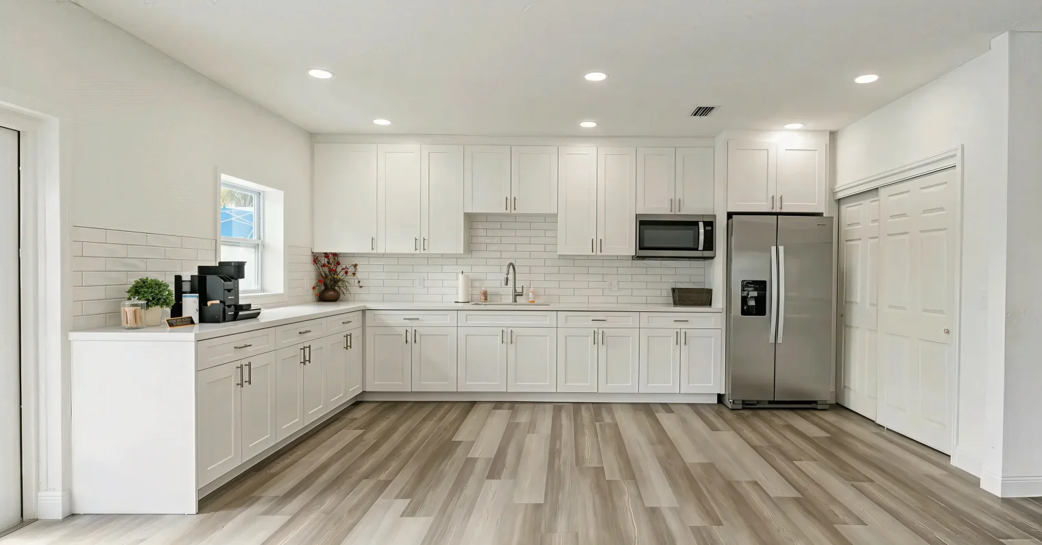 palmview cove apartments melbourne lounge kitchen area
